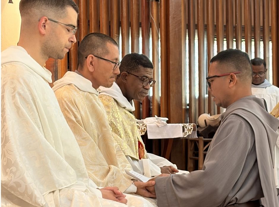 Simple Profession of Brother Benedict Pio in Cebu